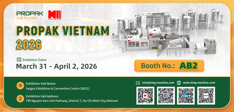 King Machine на выставке ПРОПАК ВЬЕТНАМ 2026