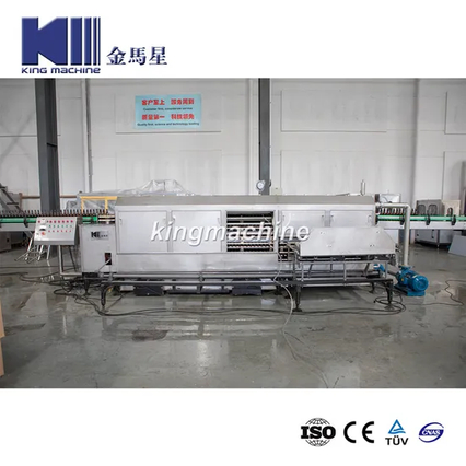 Бутылка пива в продуктивности кегса - 1000 бутылок/час, с пастеризацией в потоке