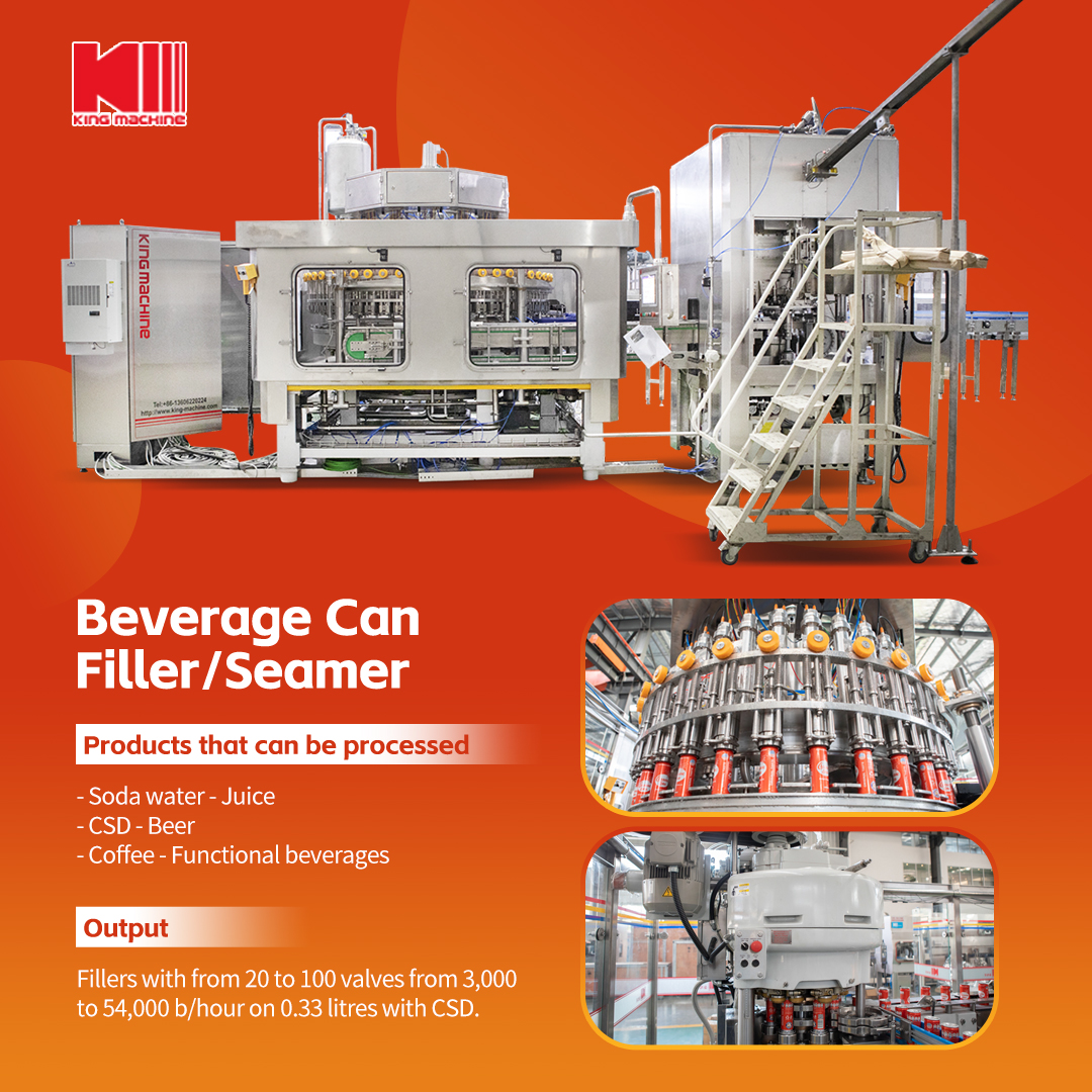 Can Filler для газированного безалкогольного напитка